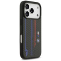 BMW pouzdro M Kevlar Lines & Logo MagSafe pro iPhone 17 Pro – černé