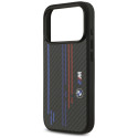 BMW pouzdro M Kevlar Lines & Logo MagSafe pro iPhone 17 Pro – černé