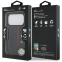 BMW pouzdro M Kevlar Lines & Logo MagSafe pro iPhone 17 Pro – černé