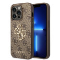 Kryt Guess GUHCP15L4GMGBR iPhone 15 Pro – hnědá