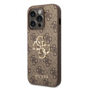 Kryt Guess GUHCP15L4GMGBR iPhone 15 Pro – hnědá