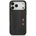 BMW MagSafe pouzdro M Kevlar Lines & Logo pro iPhone 17 Pro Max – černé
