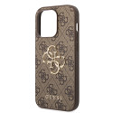 Kryt Guess GUHCP15L4GMGBR iPhone 15 Pro – hnědá