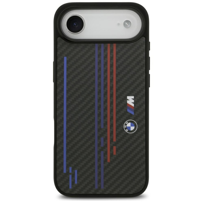 BMW pouzdro M Kevlar Lines a Logo MagSafe pro iPhone Air – černé