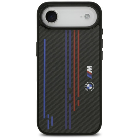 BMW pouzdro M Kevlar Lines a Logo MagSafe pro iPhone Air – černé