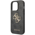 Kryt Guess GUHCP15L4GMGGR pro iPhone 15 Pro – šedá
