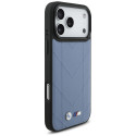BMW pouzdro M Quilted Logo MagSafe pro iPhone 17 Pro Max – modré