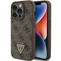 Kryt GUESS GUHCP15LP4TDPW pro iPhone 15 Pro - hnědá