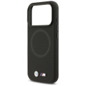 BMW M FW Metal Logo kovové pouzdro MagSafe na iPhone 17 Pro - černé