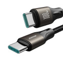 Joyroom Light-Speed ​​Series S-A25 USB-C / USB-C cable 100W 1.2m - black
