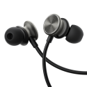 Sluchátka Joyroom Wired Series JR-EW03 drátová do uší - tmavě šedá