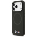 BMW M FW Metal Logo kovové pouzdro MagSafe na iPhone 17 Pro Max - černé