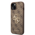 Kryt Guess GUHCP15S4GMGBR pro iPhone 15 - hnědá/hnědá