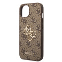 Kryt Guess GUHCP15S4GMGBR pro iPhone 15 - hnědá/hnědá