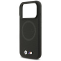 BMW M FW Metal Logo kovové pouzdro MagSafe na iPhone 17 Pro Max - černé