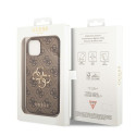 Kryt Guess GUHCP15S4GMGBR pro iPhone 15 - hnědá/hnědá