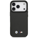 BMW M Kevlar Matt kevlarové pouzdro MagSafe na iPhone 17 Pro - černé