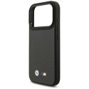 BMW M Kevlar Matt kevlarové pouzdro MagSafe na iPhone 17 Pro - černé