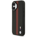BMW M Perforated Stripe Logo pouzdro MagSafe na iPhone 17 - červené