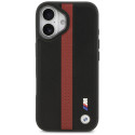 BMW M Perforated Stripe Logo pouzdro MagSafe na iPhone 17 - červené