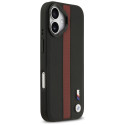 BMW M Perforated Stripe Logo pouzdro MagSafe na iPhone 17 - červené