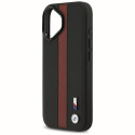 BMW M Perforated Stripe Logo pouzdro MagSafe na iPhone 17 - červené