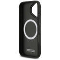 BMW M Perforated Stripe Logo pouzdro MagSafe na iPhone 17 - červené
