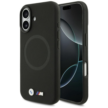 BMW M FW Metal Logo MagSafe kryt pro iPhone 17 – černý