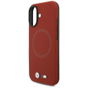 BMW pouzdro M FW Metal Logo MagSafe pro iPhone 17 – červené