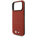 BMW pouzdro M FW Metal Logo MagSafe pro iPhone 17 Pro Max – červené