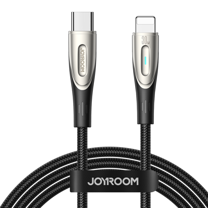 Kabel Joyroom Star-Light Series SA27-CL3 USB-C / Lightning 30W 1,2 m - černý
