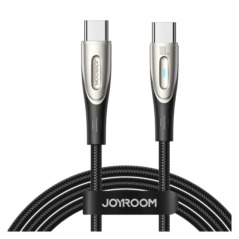 Joyroom Star-Light Series SA27-CC5 USB-C / USB-C cable 100W 1.2m - black