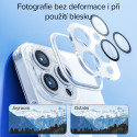 JOYROOM JR-14Q2 Odolný silikonový kryt s ochranou kamery pro iPhone 14 Pro, čirý