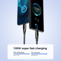Joyroom Pioneer Series SA31-AC6 USB-A / USB-C Cable 100W 1.2m - Black