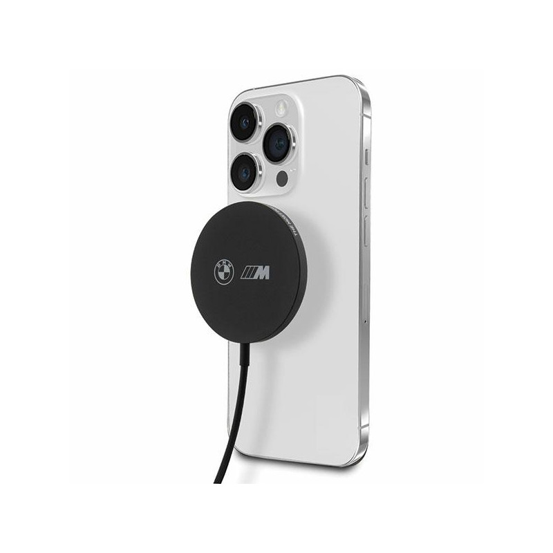 BMW bezdrátová nabíječka M Edition MagSafe 15W – černá