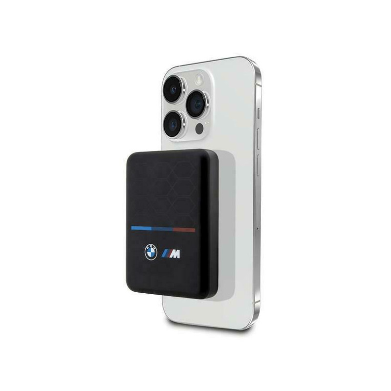 BMW indukční powerbanka M Collection MagSafe 15W 3000mAh – černá