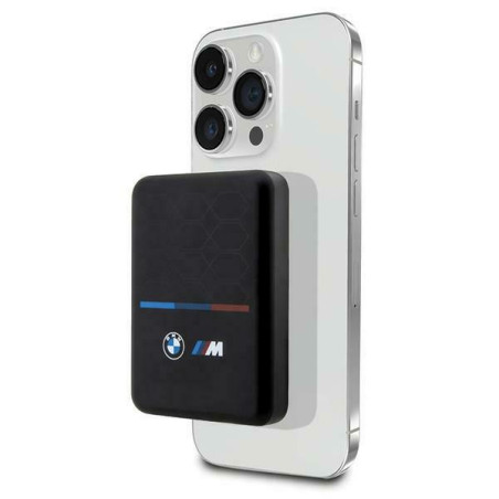 BMW indukční powerbanka M Collection MagSafe 15W 3000mAh – černá