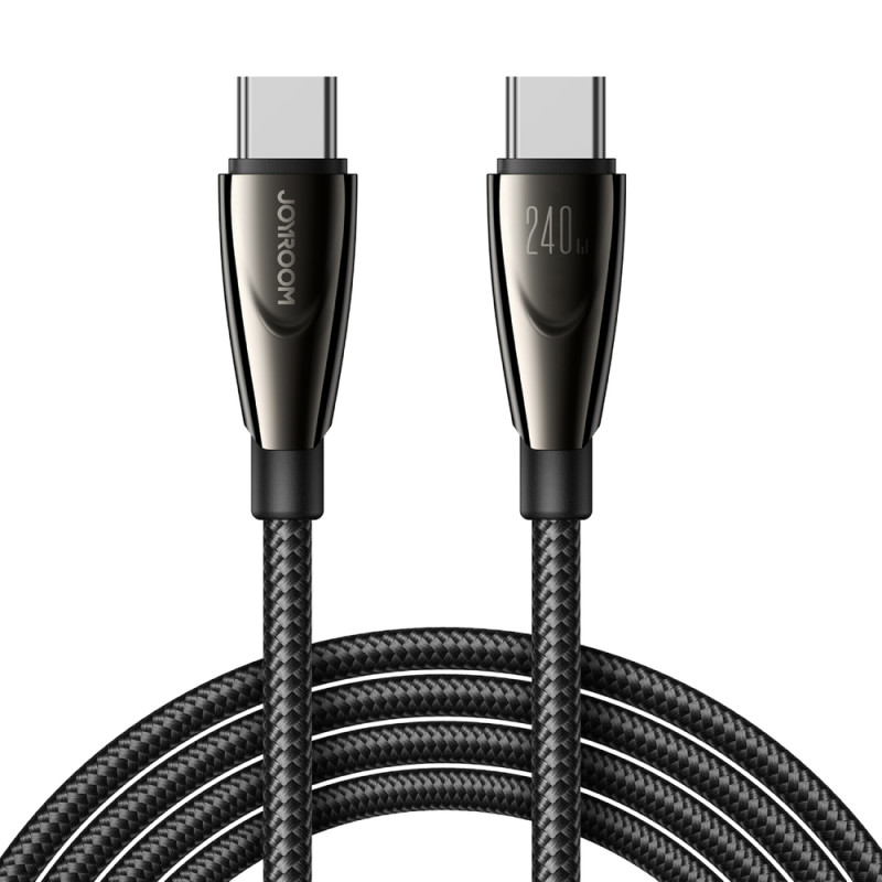 Kabel Joyroom Pioneer Series SA31-CC5 USB-C / USB-C 240W 1,2 m - černý