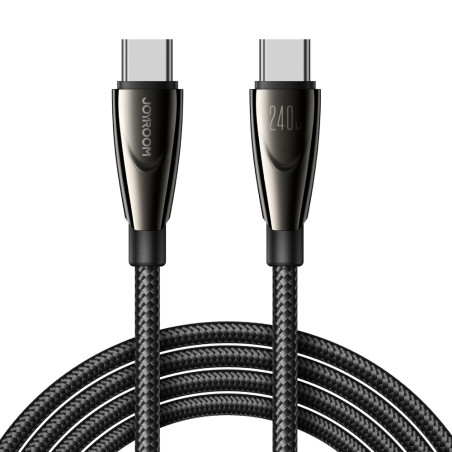 Kabel Joyroom Pioneer Series SA31-CC5 USB-C / USB-C 240W 1,2 m - černý