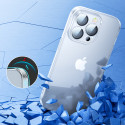 JOYROOM JR-14Q3 Odolný silikonový kryt s ochranou kamery pro iPhone 14 Plus, čirý