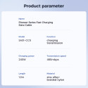 Kabel Joyroom Pioneer Series SA31-CC5 USB-C / USB-C 240W 1,2 m - černý