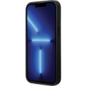 BMW kožené pouzdro Leather Carbon pro iPhone 13 Pro Max – černé