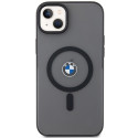 BMW pouzdro Signature MagSafe pro iPhone 14 Plus/15 Plus – černé