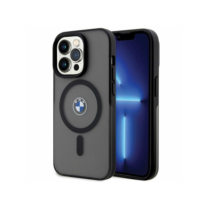 BMW pouzdro Signature MagSafe pro iPhone 14 Pro Max – černé