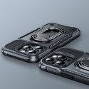 JOYROOM JR-14S2 Ultra odolný kryt s dvojitým stojánkem pro iPhone 14 Pro, černý