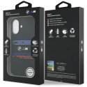 BMW pouzdro M Silicon Horizontal Line MagSafe pro iPhone 17 – černé