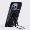 JOYROOM JR-14S2 Ultra odolný kryt s dvojitým stojánkem pro iPhone 14 Pro, černý