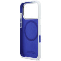BMW pouzdro M Silicon Horizontal Line MagSafe pro iPhone 17 Pro – bílé