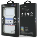BMW pouzdro M Silicon Horizontal Line MagSafe pro iPhone 17 Pro – bílé