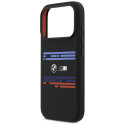 BMW MagSafe pouzdro M Silicon Horizontal Line pro iPhone 17 Pro – černé